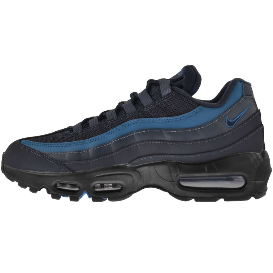 Nike Air Max 95 Trainers Navy Mainline Menswear